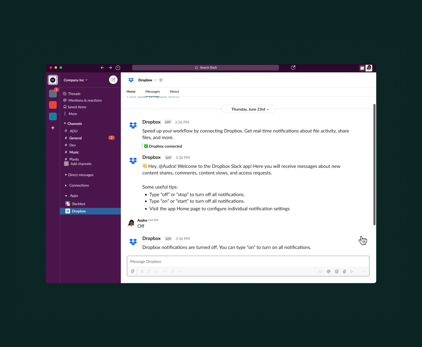 Project screenshot